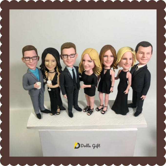 ๐จโ๐ฉโ๐งโ๐ฆ๐จโ๐ฉโ๐งโ๐ฆ Fully Customizable Bobbleheads for 5-10 People or Pets ๐
