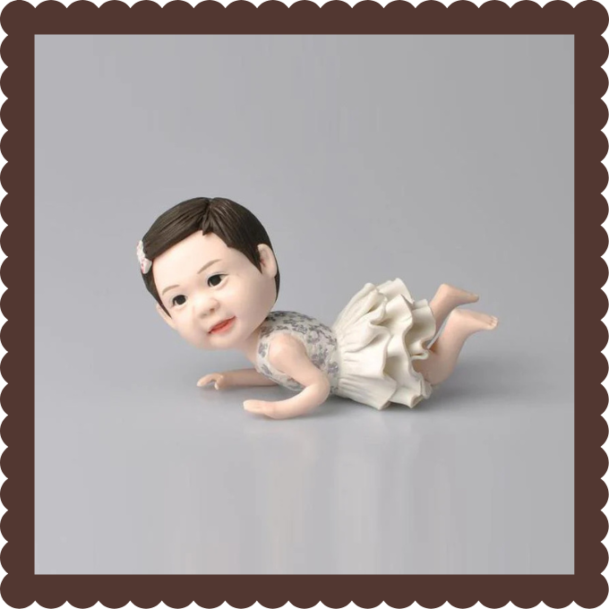 ๐ถ Fully Customizable Single Bobblehead for Kid ๐