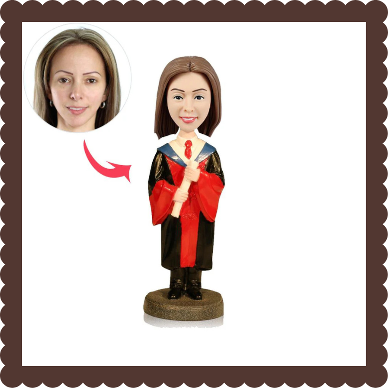 ๐ Fully Customizable Single Bobblehead Female ๐