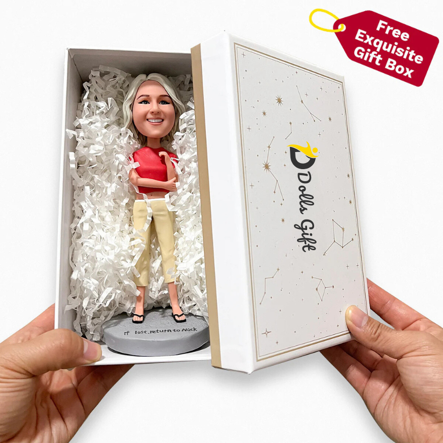 ๐ Fully Customizable Single Bobblehead Female ๐
