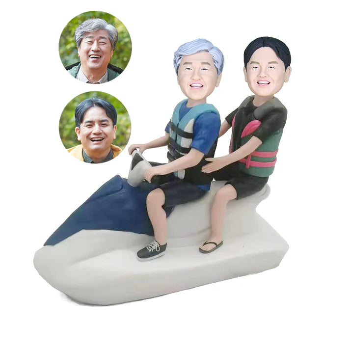 Ride A Jet Ski Custom Bobbleheads