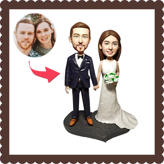 💑 Head-To-Toe Customizable Couples Bobblehead 💕