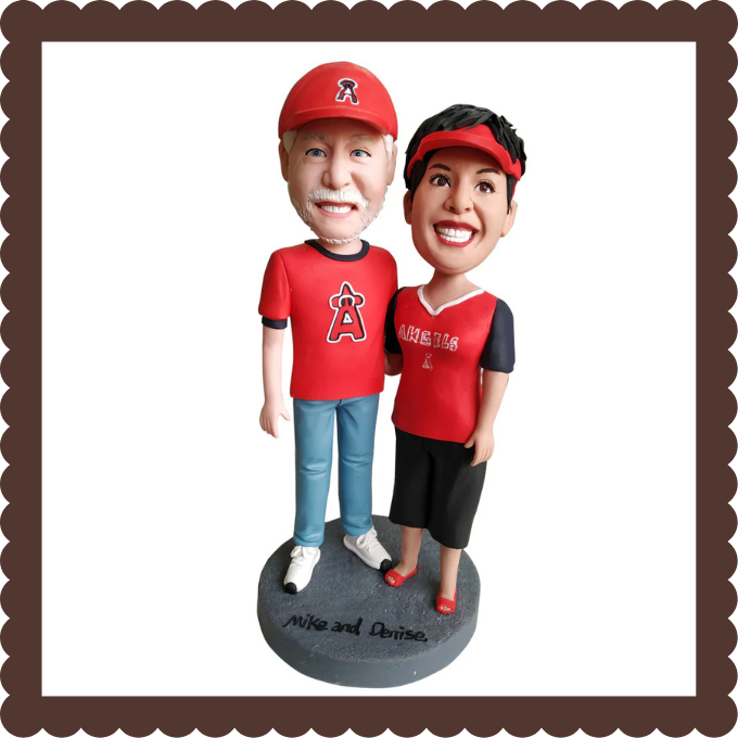 💑 Head-To-Toe Customizable Couples Bobblehead 💕