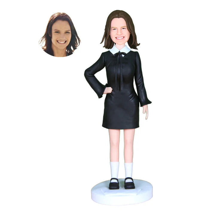 Casual Female Custom Bobbleheads