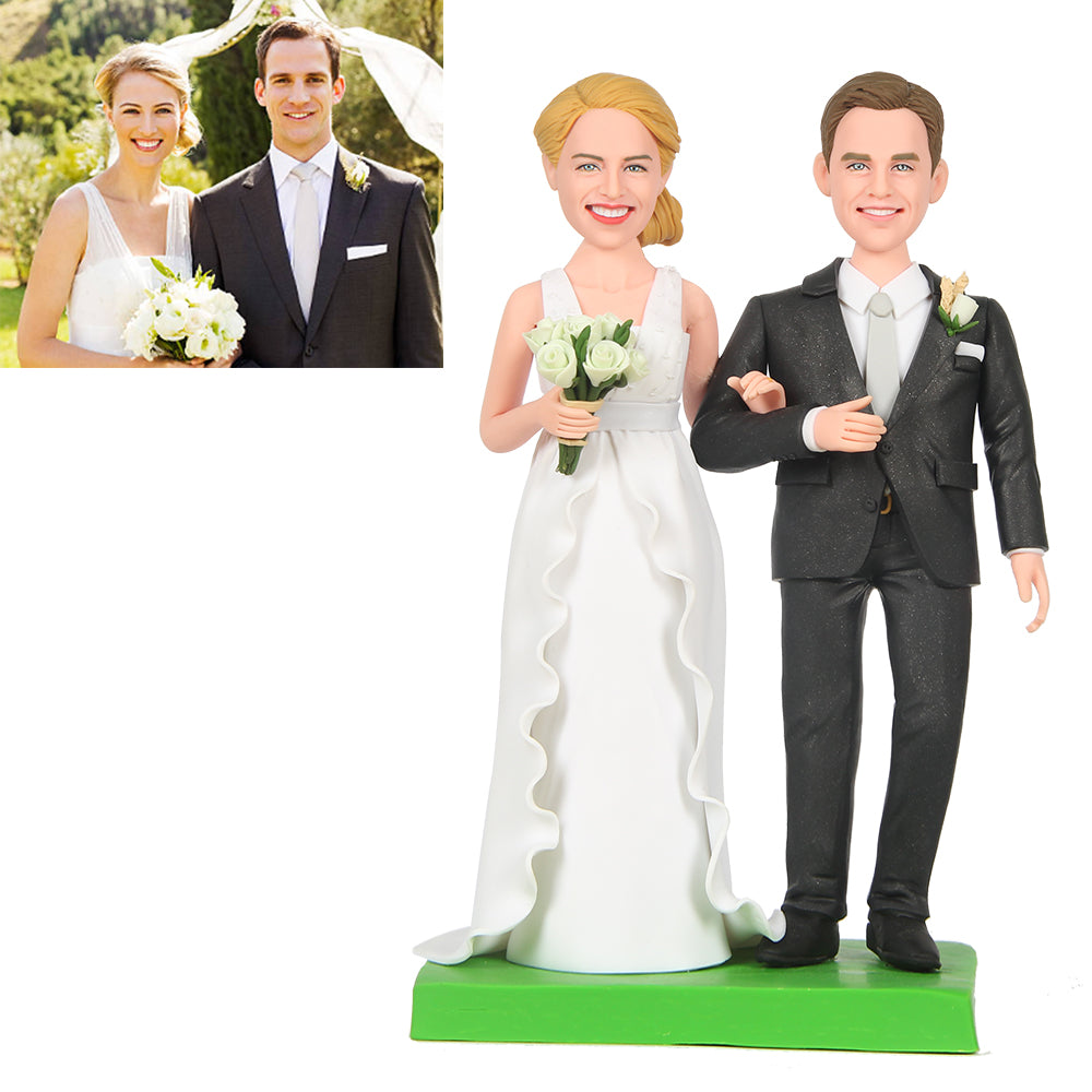 Fully Customizable Wedding Custom Bobblehead