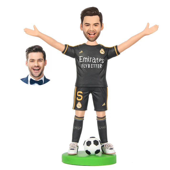 Real Madrid Soccer Football Player Custom Bobblehead