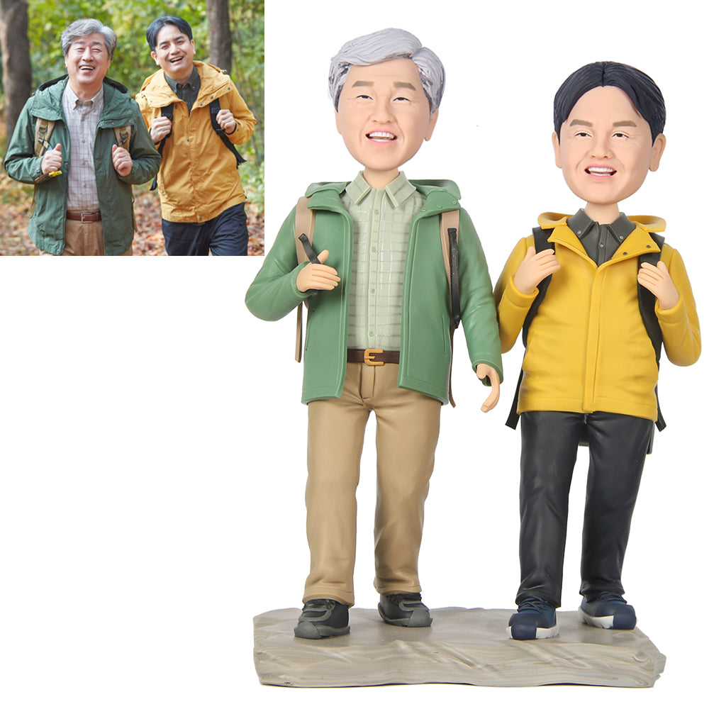 Fully Customizable Male Hike Custom Bobblehead